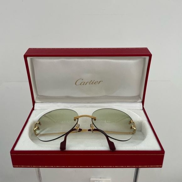 Cartier Glasses Gold Frame - Picture 6 of 7